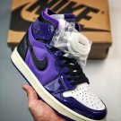 2024 & 2025 air jordan 1 zoom comfort ‘purple patent’ purpleblack-white
