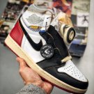 2024 & 2025 union x air jordan 1 retro high og nrg whitevarsity red-wolf grey-black