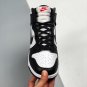 2024 & 2025  dunk high whiteblack-university red