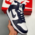 2024 & 2025  dunk high whitemidnight navy-white