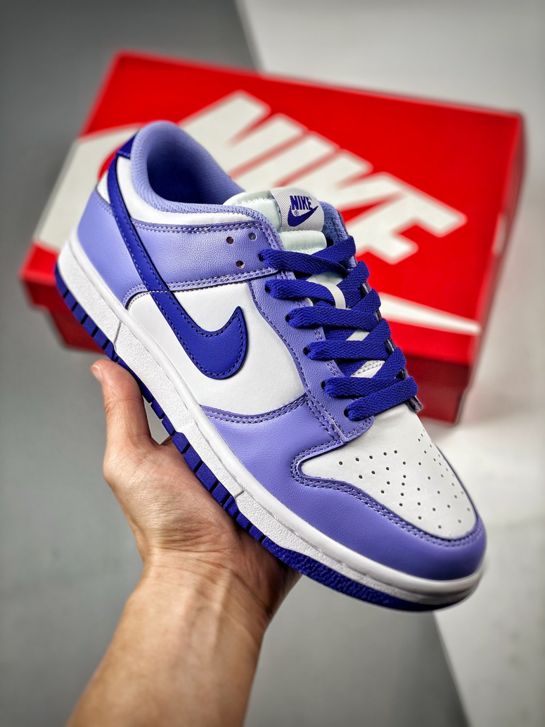 2024 & 2025 dunk low “blueberry” whitelight thistlelapis dz4456100
