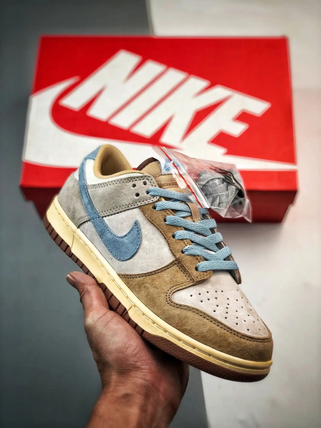 2024 & 2025 dunk low “coconut milklight armory blue” hf0106100