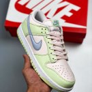 2024 & 2025  dunk low light soft pinkghost-lime ice-white
