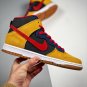 2024 & 2025  sb dunk high dark obsidianvarsity red-maple 313171-400