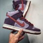2024 & 2025  sb dunk high daybreak plum 313171-500