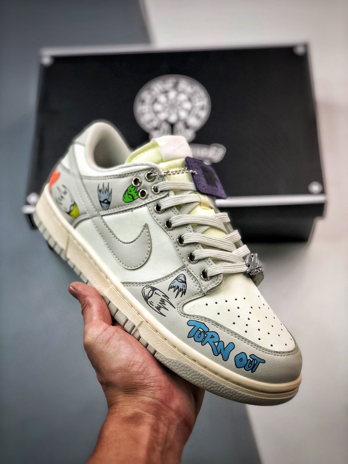 2024 & 2025 custom  dunk low light bone white