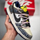 2024 & 2025 custom  dunk low retro mocha white yellow navy