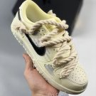 2024 & 2025 custom  dunk low white sail black