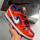 2024 & 2025 futura x off-white x  sb dunk low orange blue