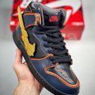 2024 & 2025 gundam x  sb dunk high thunder bluemetallic gold