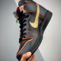 2024 & 2025 gundam x  sb dunk high thunder bluemetallic gold
