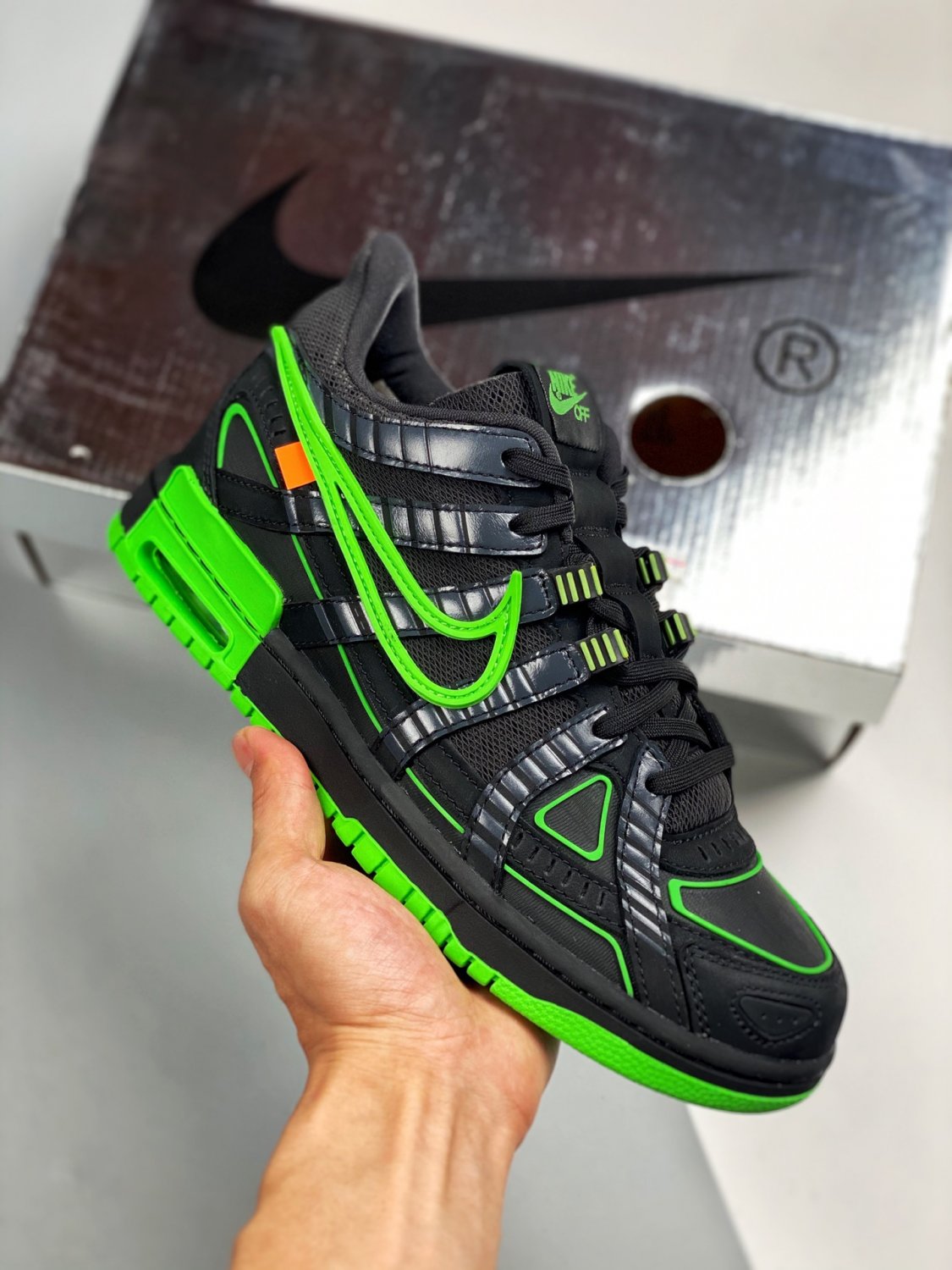 2024 & 2025 off white x  air rubber dunk &acirc;��green strike&acirc;�� cu6015-001