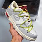 2024 & 2025 off-white x  dunk low â08 of 50â sail grey red
