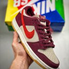2024 & 2025 skate like a girl x  sb dunk low whitebarely rose-university red
