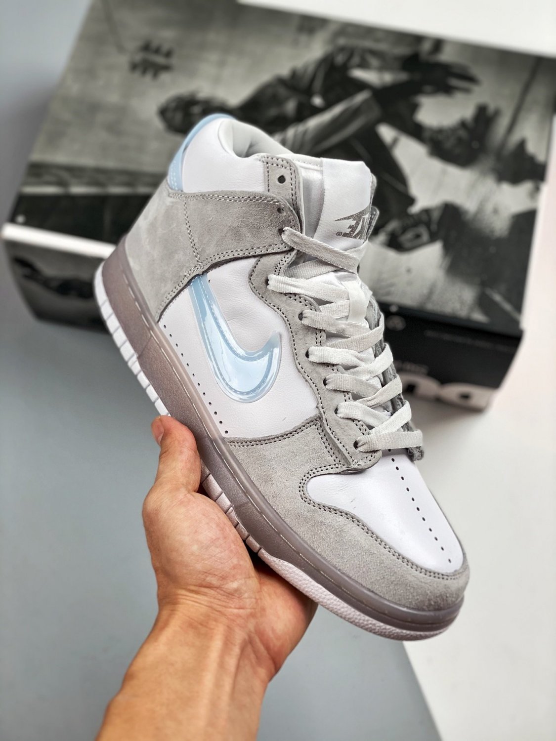 2024 & 2025 slam jam x  dunk high white platinum da1639-100