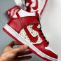 2024 & 2025 supreme x  sb dunk high pro whitevarsity red