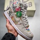 2024 & 2025 supreme x  sb dunk high rammellzee fd8779-100