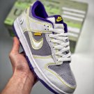 2024 & 2025 union x  dunk low white purple yellow dj9649-402