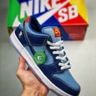 2024 & 2025 why so sad x  sb dunk low coastal bluelight blue-yellow-red dx5549-400