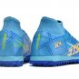 2024&25  Mercurial Superfly 9 Academy Turf KM X Mbappe - Baltic BlueWhite