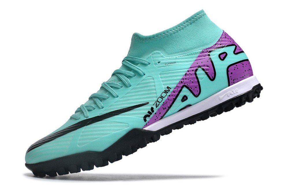 2024&25  Mercurial Superfly 9 Academy Turf Peak Ready Pack - Hyper TurqFuchsia DreamBlackWhite