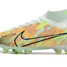 2024&25  Mercurial Superfly 9 Elite AG Bonded Pack - Barely GreenBlackened BlueTotal Orange