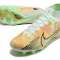 2024&25  Mercurial Superfly 9 Elite AG Bonded Pack - Barely GreenBlackened BlueTotal Orange