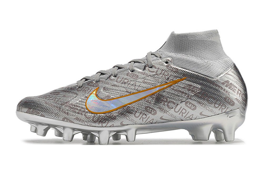 2024&25  Mercurial Superfly 9 Elite AG XXV SE Disruption - Metallic SilverWolf GreyBlack