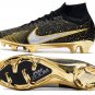 2024&25  Mercurial Superfly 9 Elite FG - BlackGoldWhite