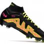 2024&25  Mercurial Superfly 9 Elite FG - BlackMulti-ColourYellow