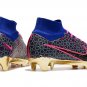 2024&25  Mercurial Superfly 9 Elite FG - BlueGoldPink