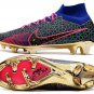2024&25  Mercurial Superfly 9 Elite FG - BlueGoldPink