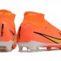 2024&25  Mercurial Superfly 9 Elite FG - OrangeBlackWhite