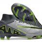 2024&25  Mercurial Superfly 9 Elite FG - Silver GreyBlackGreen