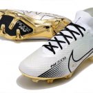2024&25  Mercurial Superfly 9 Elite FG - WhiteGoldBlack