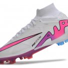 2024&25  Mercurial Superfly 9 Elite FG - WhitePinkFlash CrimsonHyper Blue
