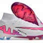 2024&25  Mercurial Superfly 9 Elite FG - WhitePinkFlash CrimsonHyper Blue