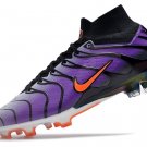 2024&25  Mercurial Superfly 9 Elite FG Air Max Plus - Voltage PurpleOrangeBlack