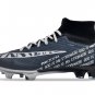 2024&25  Mercurial Superfly 9 Elite FG Football Boots - BlueWhiteSilver Black