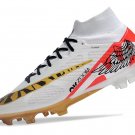 2024&25  Mercurial Superfly 9 Elite FG Football Boots - WhiteGoldRed