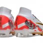 2024&25  Mercurial Superfly 9 Elite FG Football Boots - WhiteGoldRed