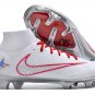 2024&25  Mercurial Superfly 9 Elite FG Football Boots - WhiteRedSilver