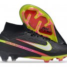 2024&25  Mercurial Superfly 9 Elite FG Marcus Rashford - BlackPinkCyber Off NoirRage Green