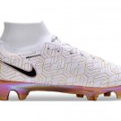 2024&25  Mercurial Superfly 9 Elite FG United Golden Pack - WhiteMetallic GoldBlack