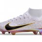 2024&25  Mercurial Superfly 9 Elite FG United Golden Pack - WhiteMetallic GoldBlack