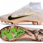 2024&25  Mercurial Superfly 9 Elite FG United Golden Pack - WhiteMetallic GoldBlack