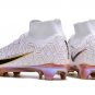 2024&25  Mercurial Superfly 9 Elite FG United Golden Pack - WhiteMetallic GoldBlack