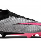 2024&25  Mercurial Superfly 9 Elite FG XXV 25th Anniversary Pack - Metallic SilverHyper PinkBlack