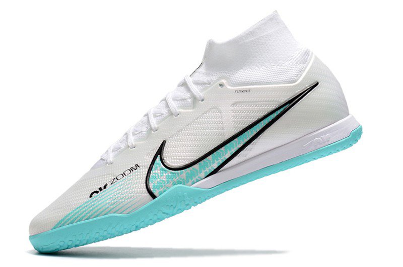 2024&25  Mercurial Superfly 9 Elite Indoor - WhiteBaltic BlueLaser Pink