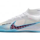 2024&25  Mercurial Superfly 9 Elite Indoor Blast Pack - WhiteBlueLaser Pink